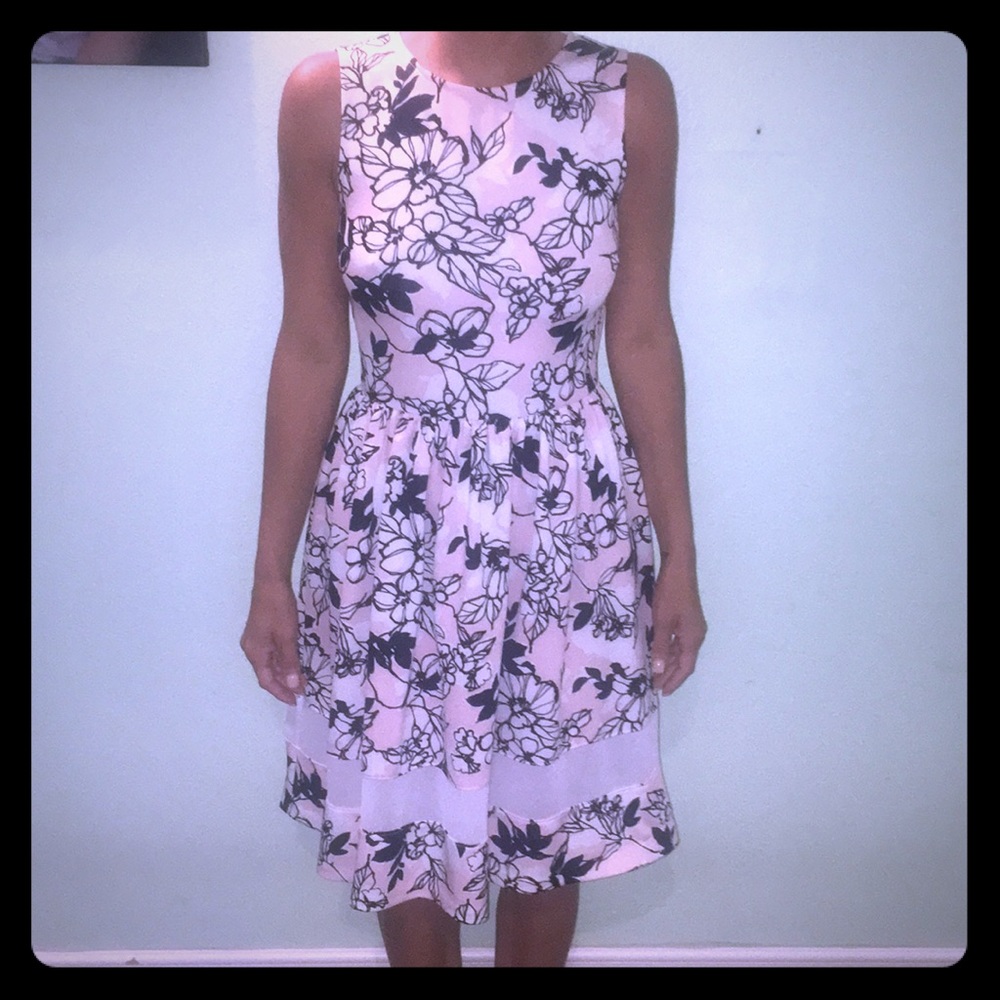 Medium dress above knee